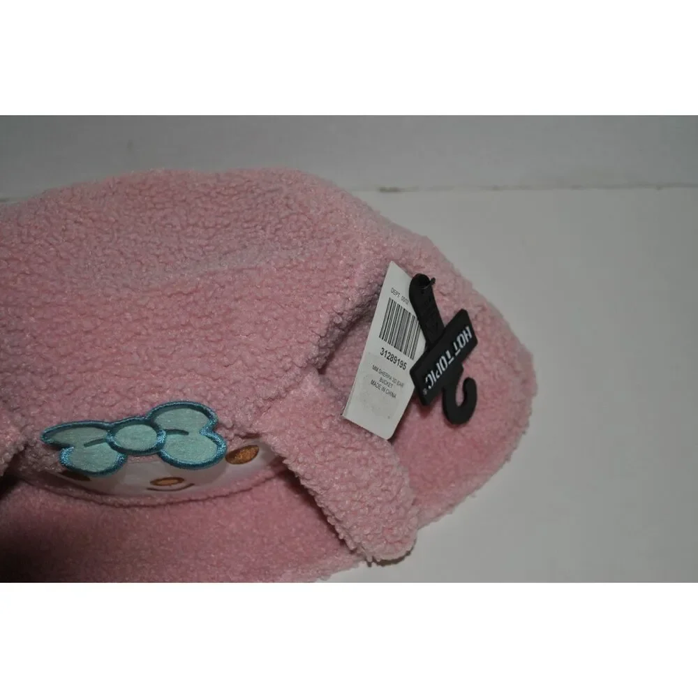 Top Topic Sanrio My Melody Sherpa Bucket Hat NEW